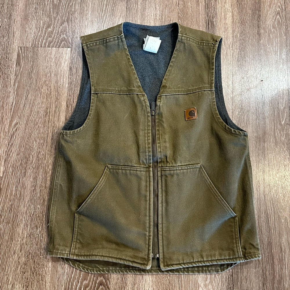 Carhartt Mens Canvas Work V19 Vest